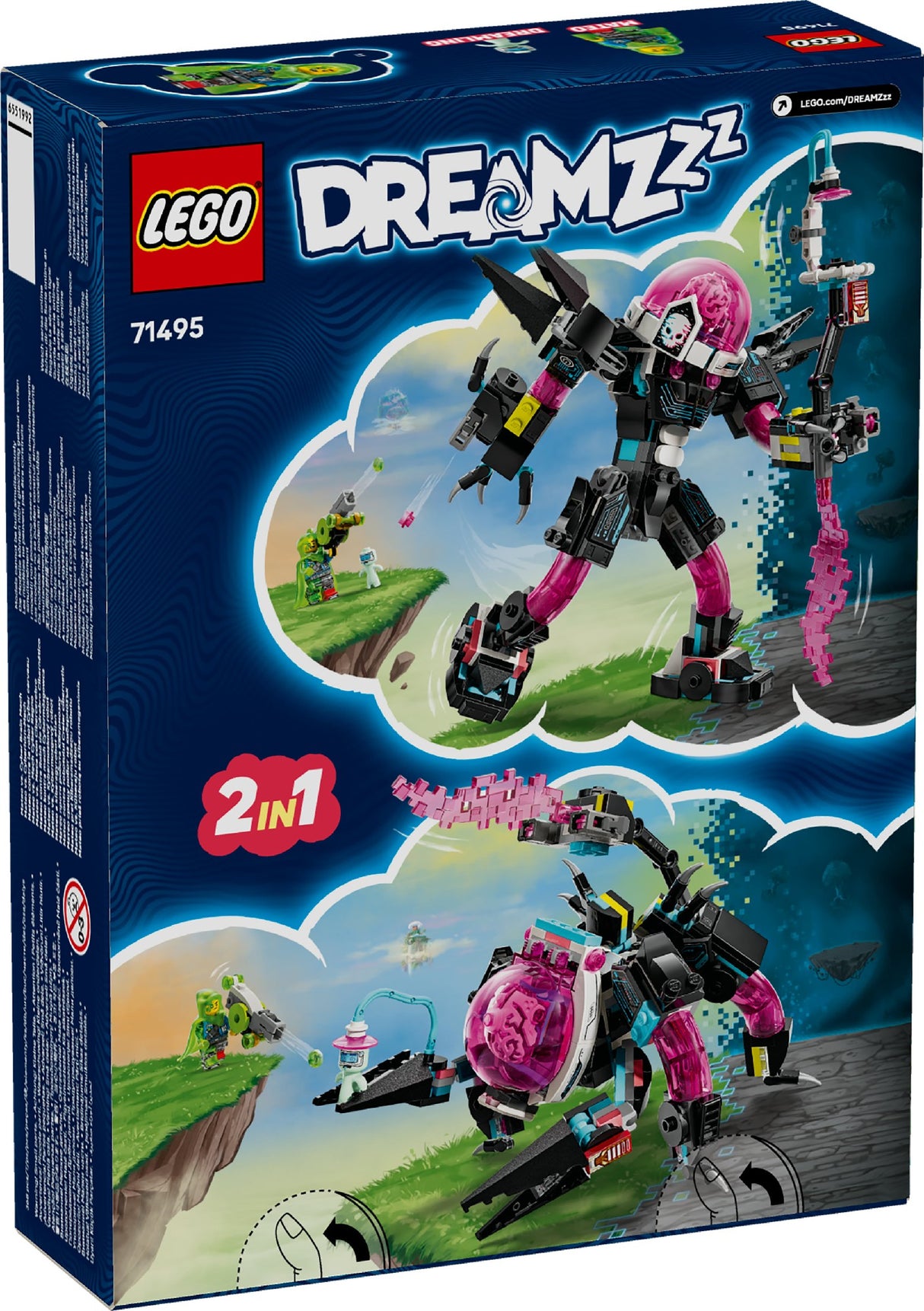LEGO DREAMZzz Mateo vs. Cyber Brain Mech 71495 Age: 8+