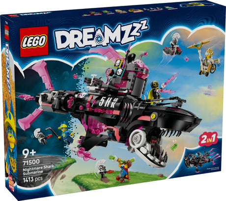 LEGO DREAMZzz Nightmare Shark Submarine 71500 Age: 9+