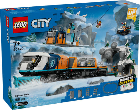LEGO CITY Explorers' Arctic Polar Express Train 60470 Age: 7+