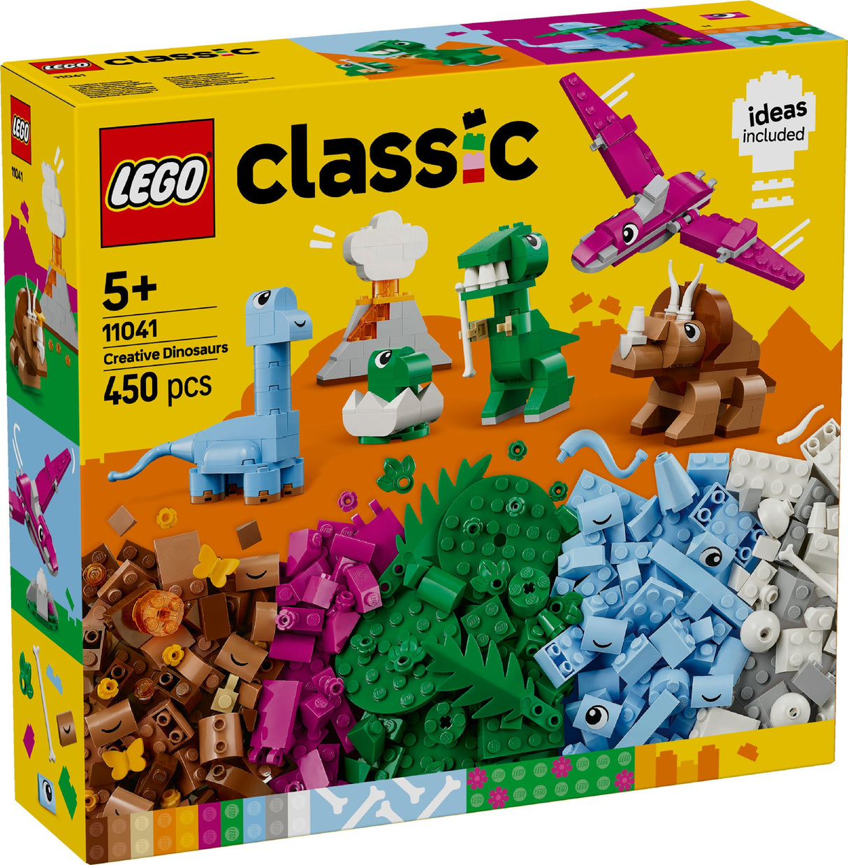 LEGO CLASSIC CREATIVE DINOSAURS 11041 AGE: 5+