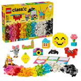 LEGO CLASSIC CREATIVE HAPPY BOX 11042 AGE: 5+