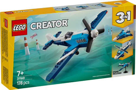 LEGO CREATOR 3-IN-1 AIRCRAFT: RACE PLANE 31160 AGE: 7+