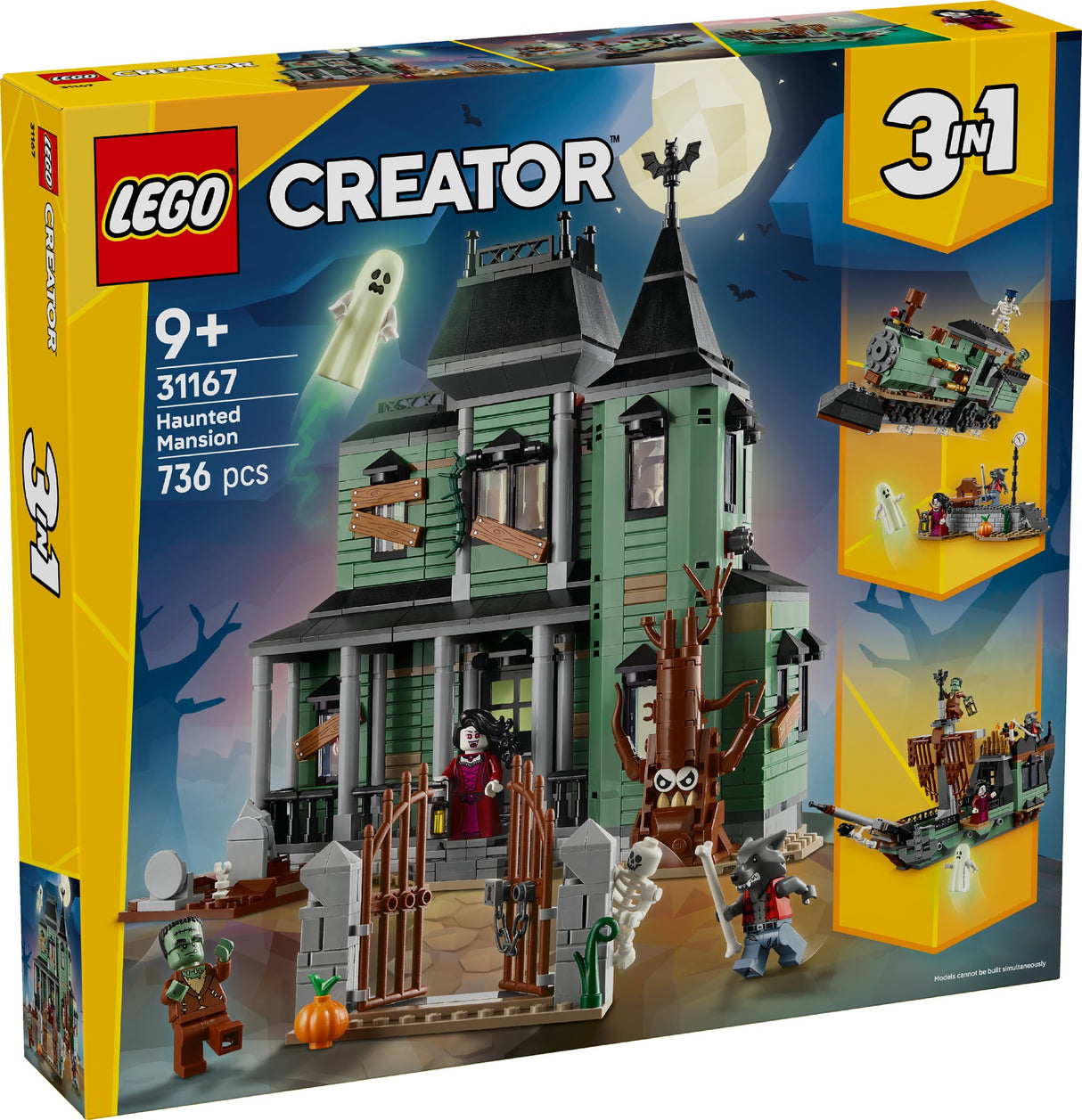 LEGO  Creator Haunted Mansion 31167 Age: 9+