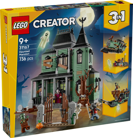 LEGO  Creator Haunted Mansion 31167 Age: 9+
