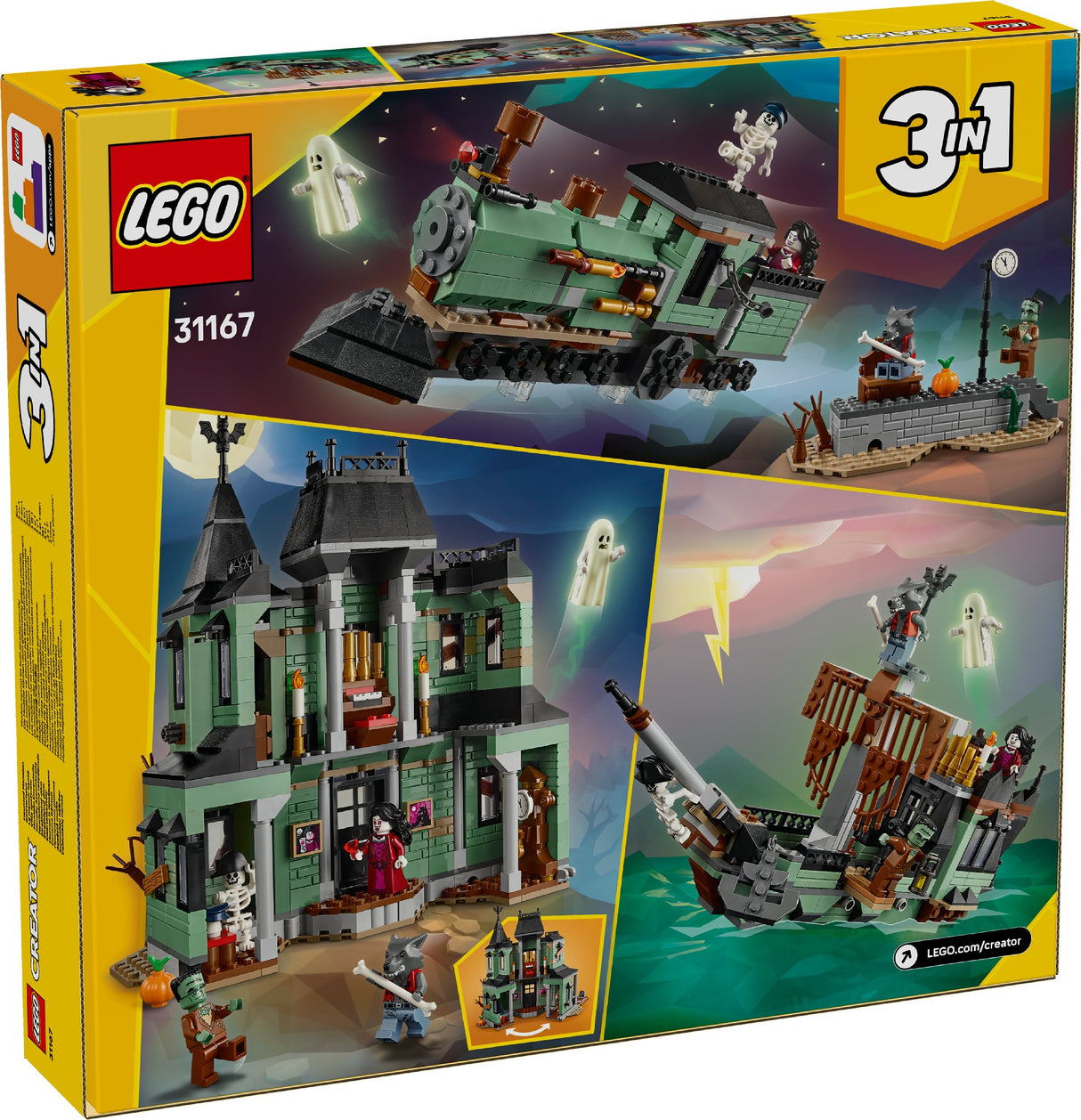 LEGO  Creator Haunted Mansion 31167 Age: 9+