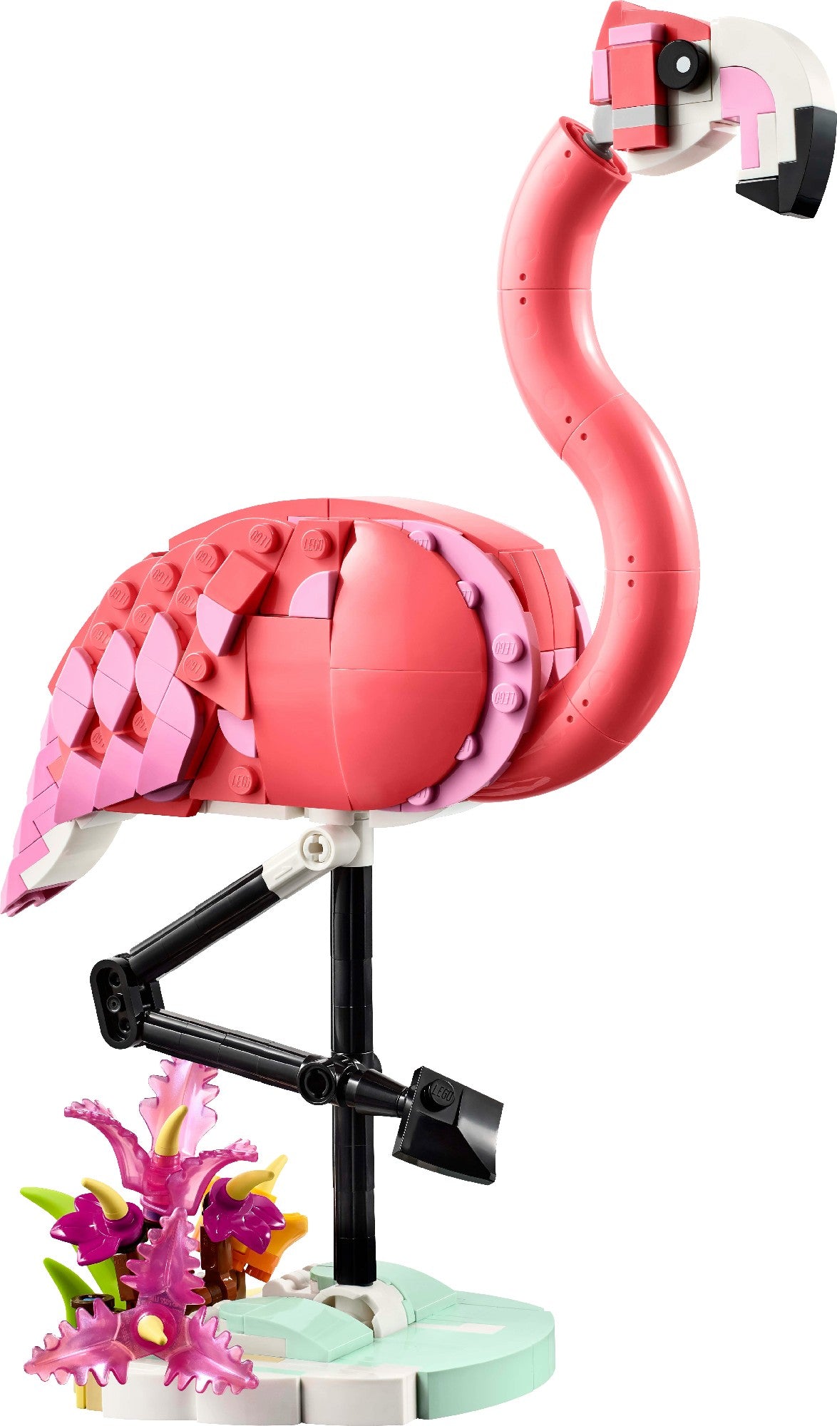 LEGO CREATOR 3-IN-1 WILD ANIMALS: PINK FLAMINGO 31170 AGE: 8+