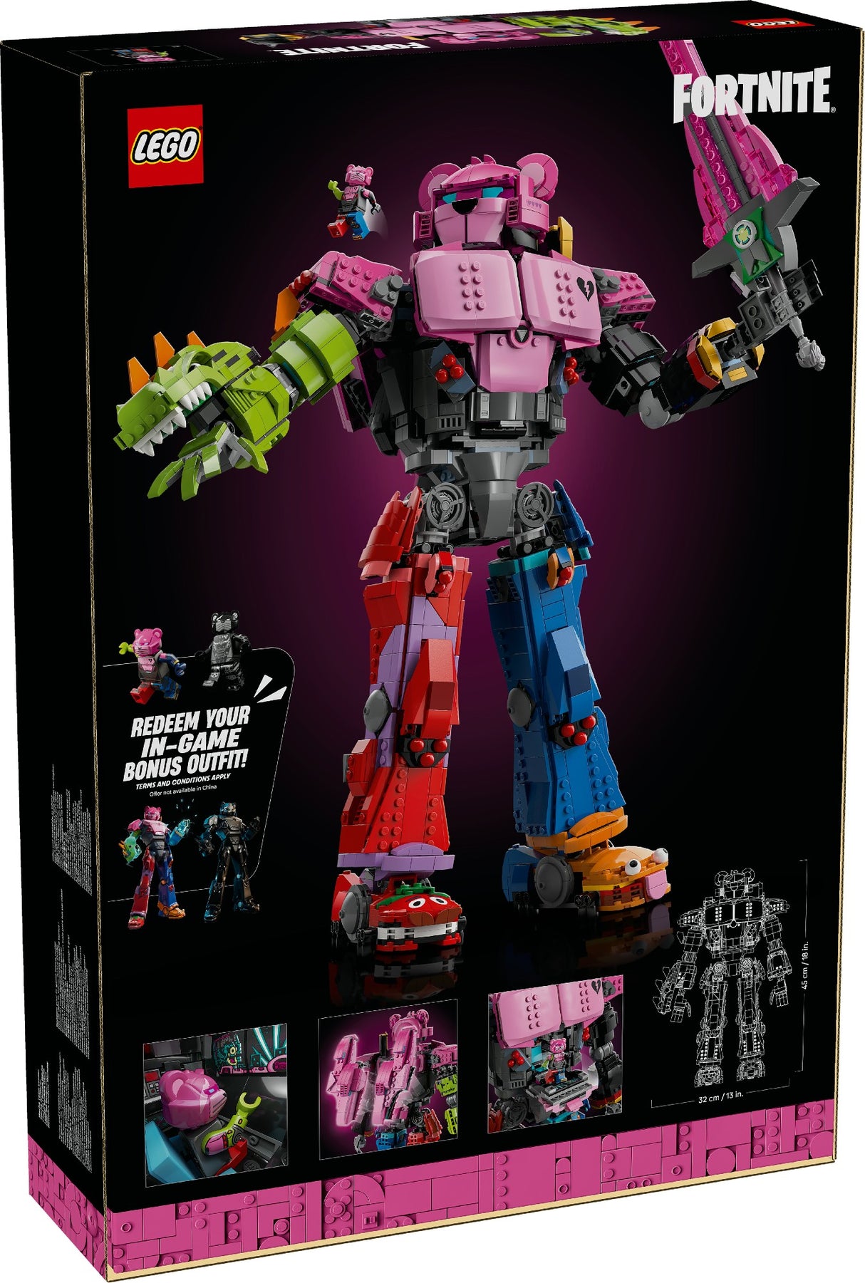 LEGO Fortnite Mecha Team Leader 77078 Age: 18+