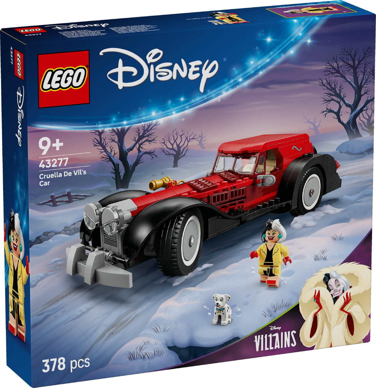 LEGO Disney Classic Cruella De Vil's Car 43277 Age: 9+