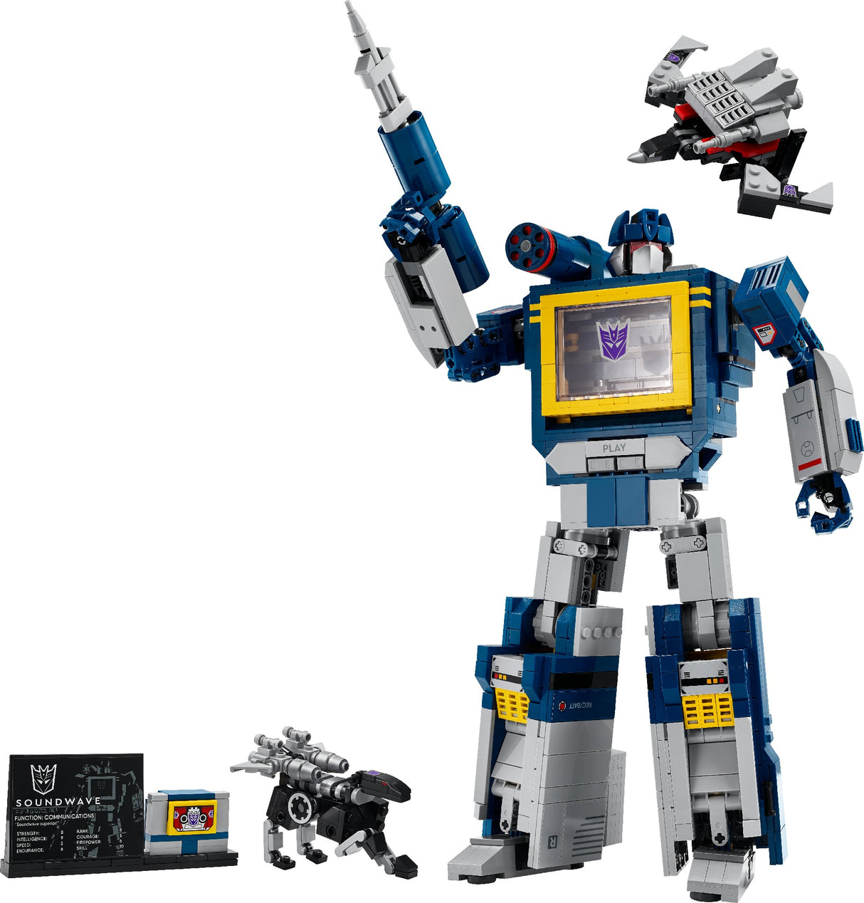 LEGO Icons Transformers: Soundwave 10358 Age: 18+