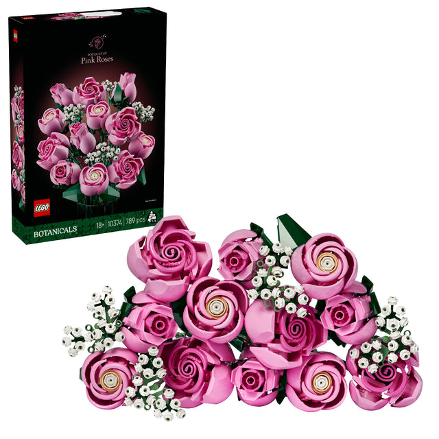Lego Botanicals Bouquet Of Pink Roses 10374 Age: 18+