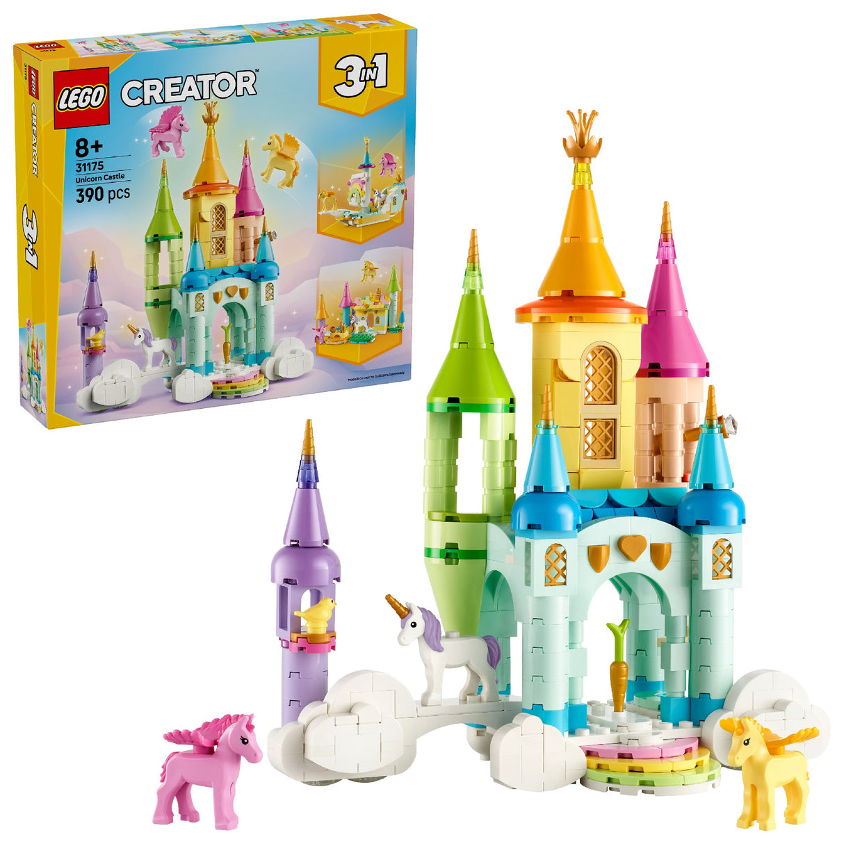 LEGO  Creator Unicorn Castle 31175 Age: 8+