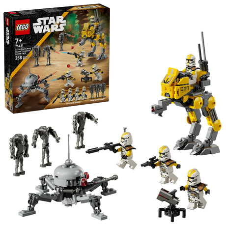 LEGO Star Wars 327th Star Corps Clone Troopers Battle Pack Age: 7+