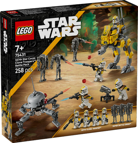 LEGO Star Wars 327th Star Corps Clone Troopers Battle Pack Age: 7+