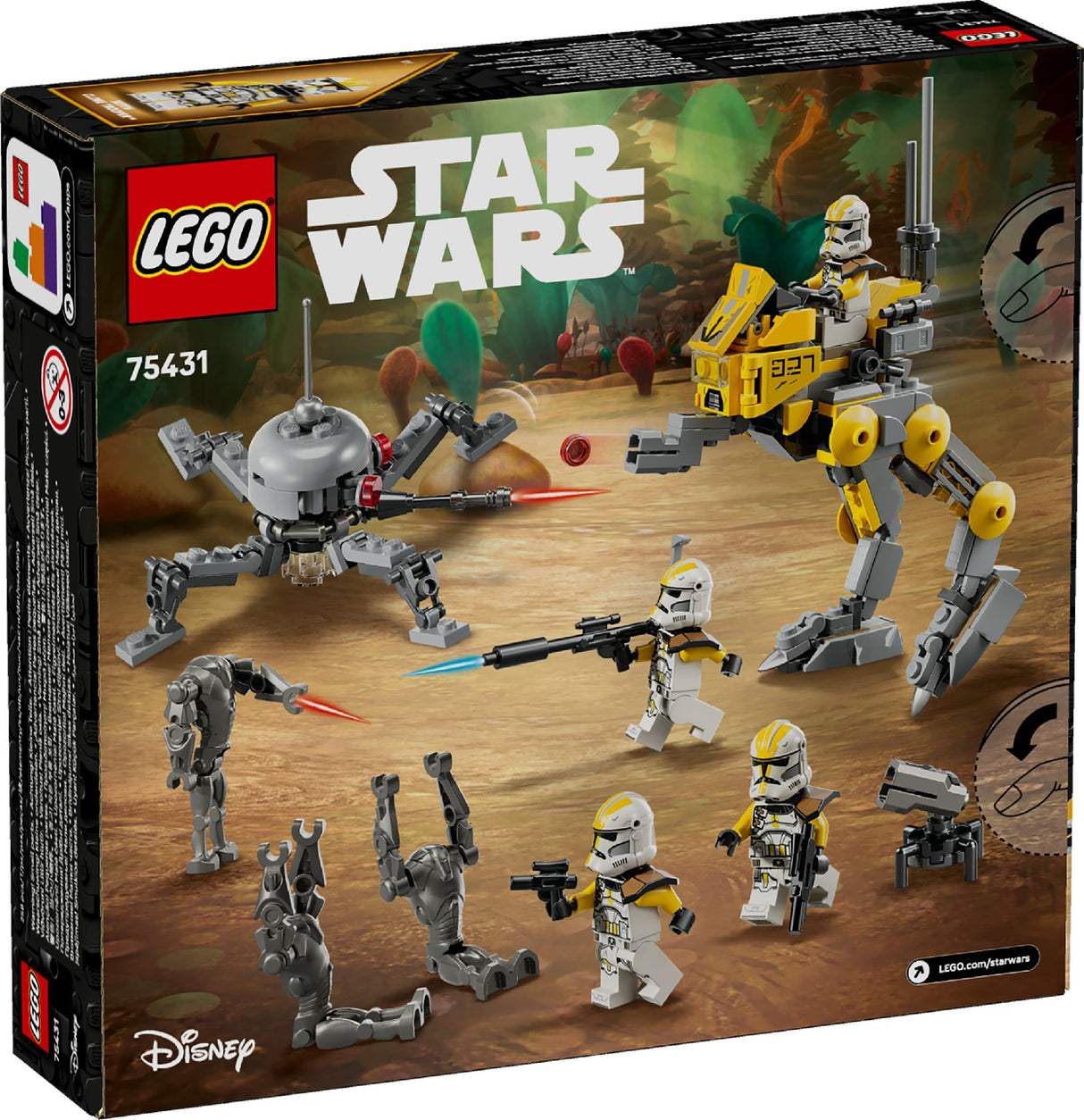 LEGO Star Wars 327th Star Corps Clone Troopers Battle Pack Age: 7+