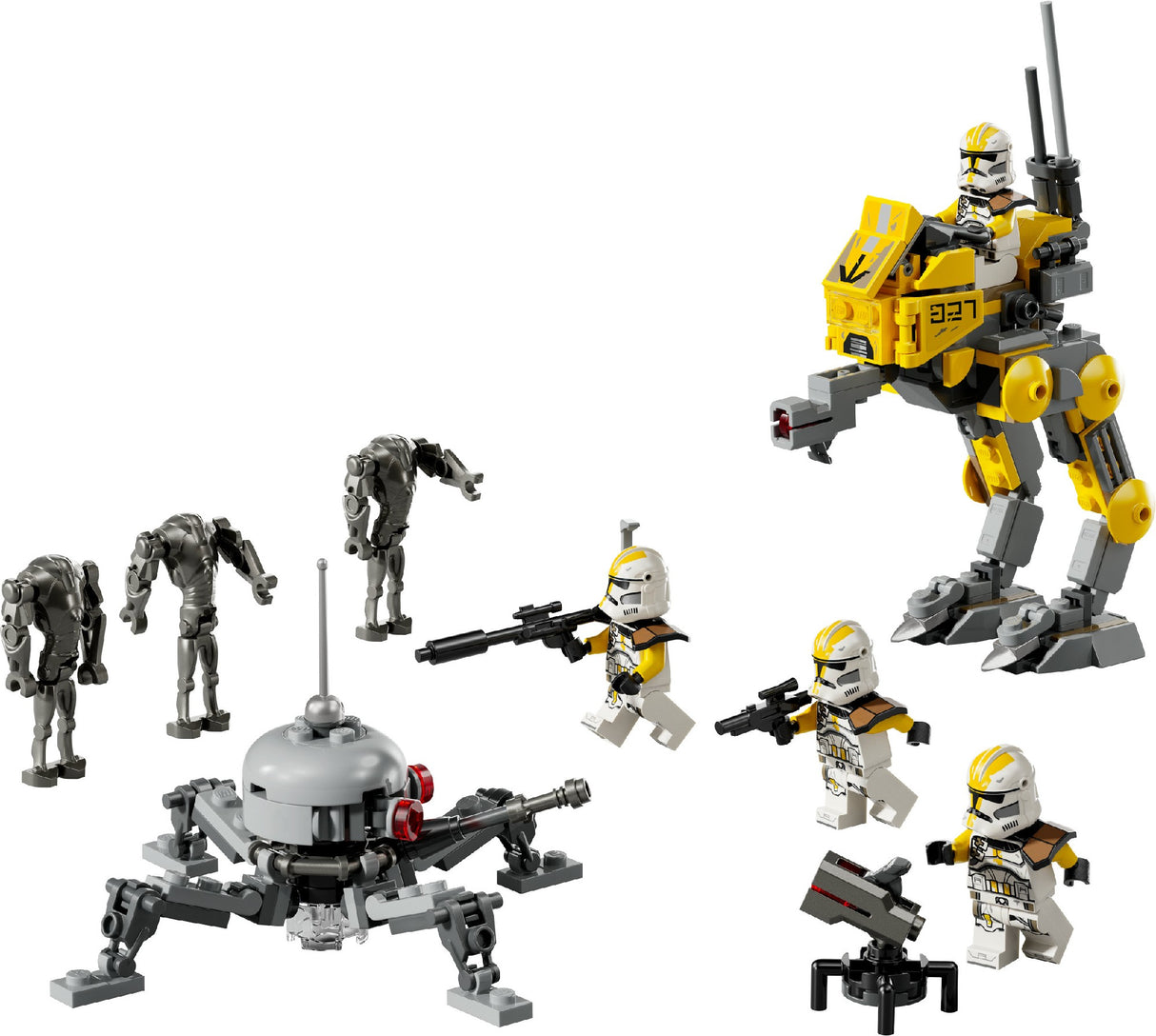 LEGO Star Wars 327th Star Corps Clone Troopers Battle Pack Age: 7+
