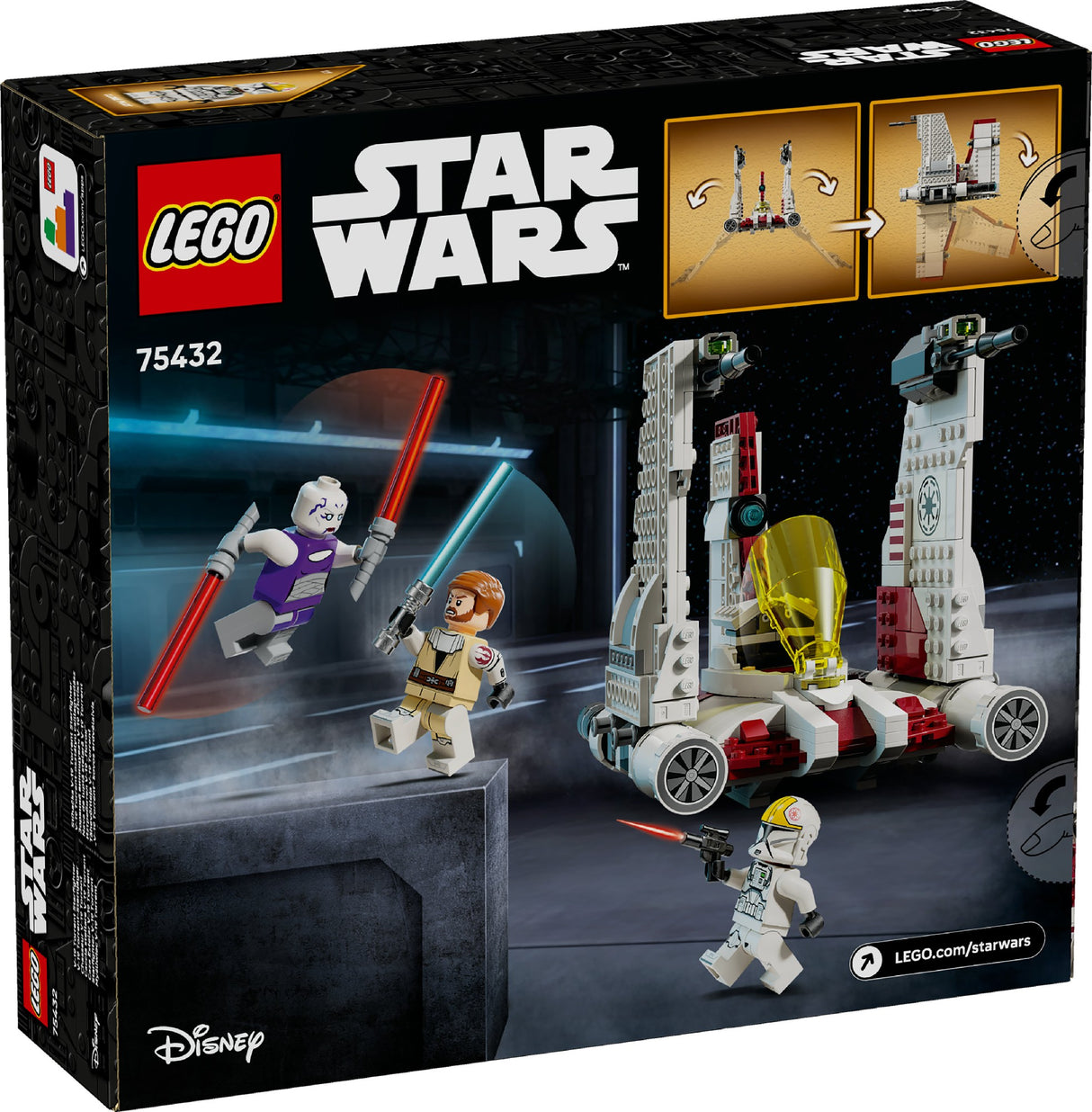 LEGO Star Wars V-19 Torrent Starfighter 75432 Age: 9+
