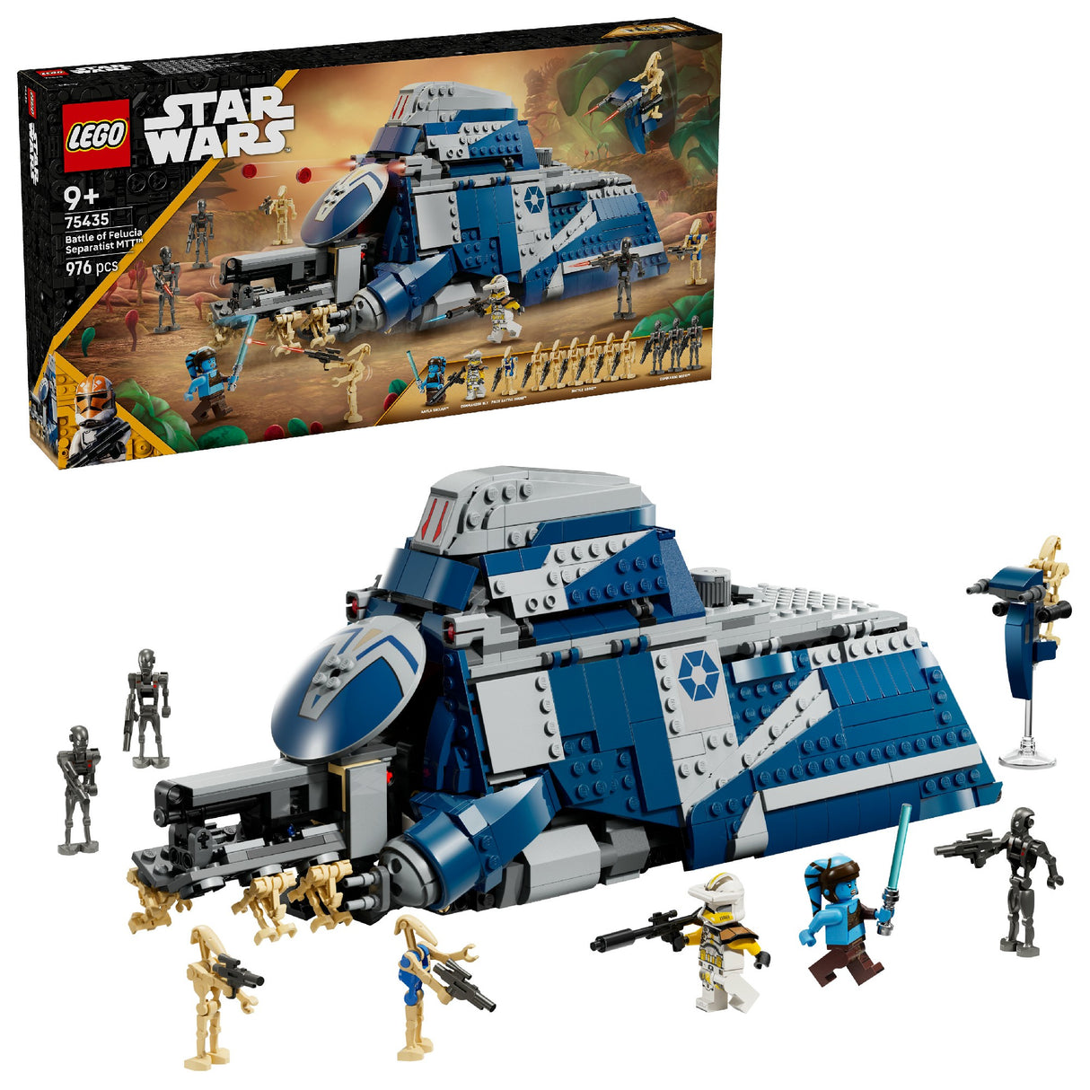 LEGO Star Wars Battle of Felucia Separatist MTT 75435 Age: 9+