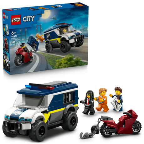 LEGO CITY POLICE PRISONER TRANSPORT VAN 60479 AGE: 6+