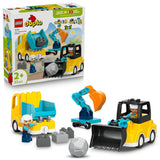 LEGO DUPLO 3 IN 1 CONSTRUCTION VEHICLES 10475 AGE: 2+