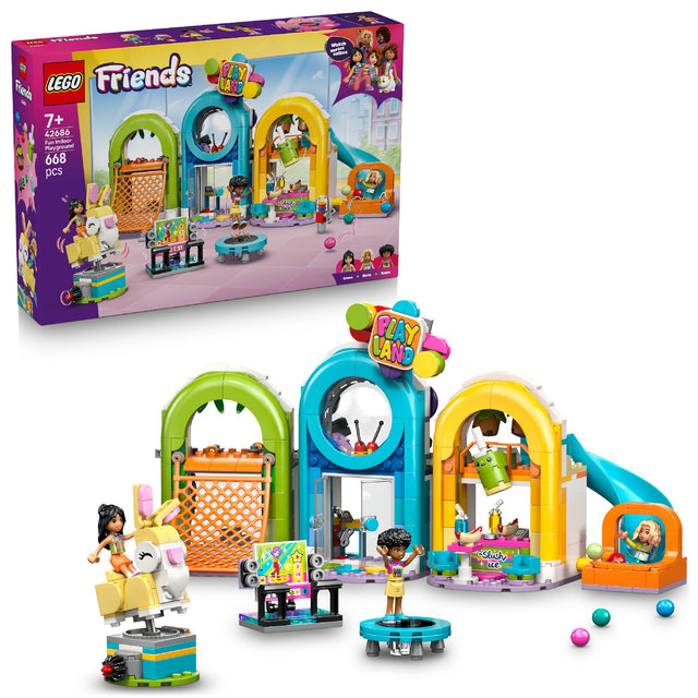 LEGO LEGO FRIENDS FUN INDOOR PLAYGROUND 42686 AGE: 7+