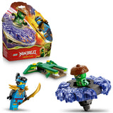LEGO NINJAGO NYA VS. MUTATION MONSTER SPINNER 71849 AGE: 6+