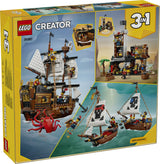 LEGO 31387 LEGO CREATOR ICONIC PIRATE SHIP AGE: 9+