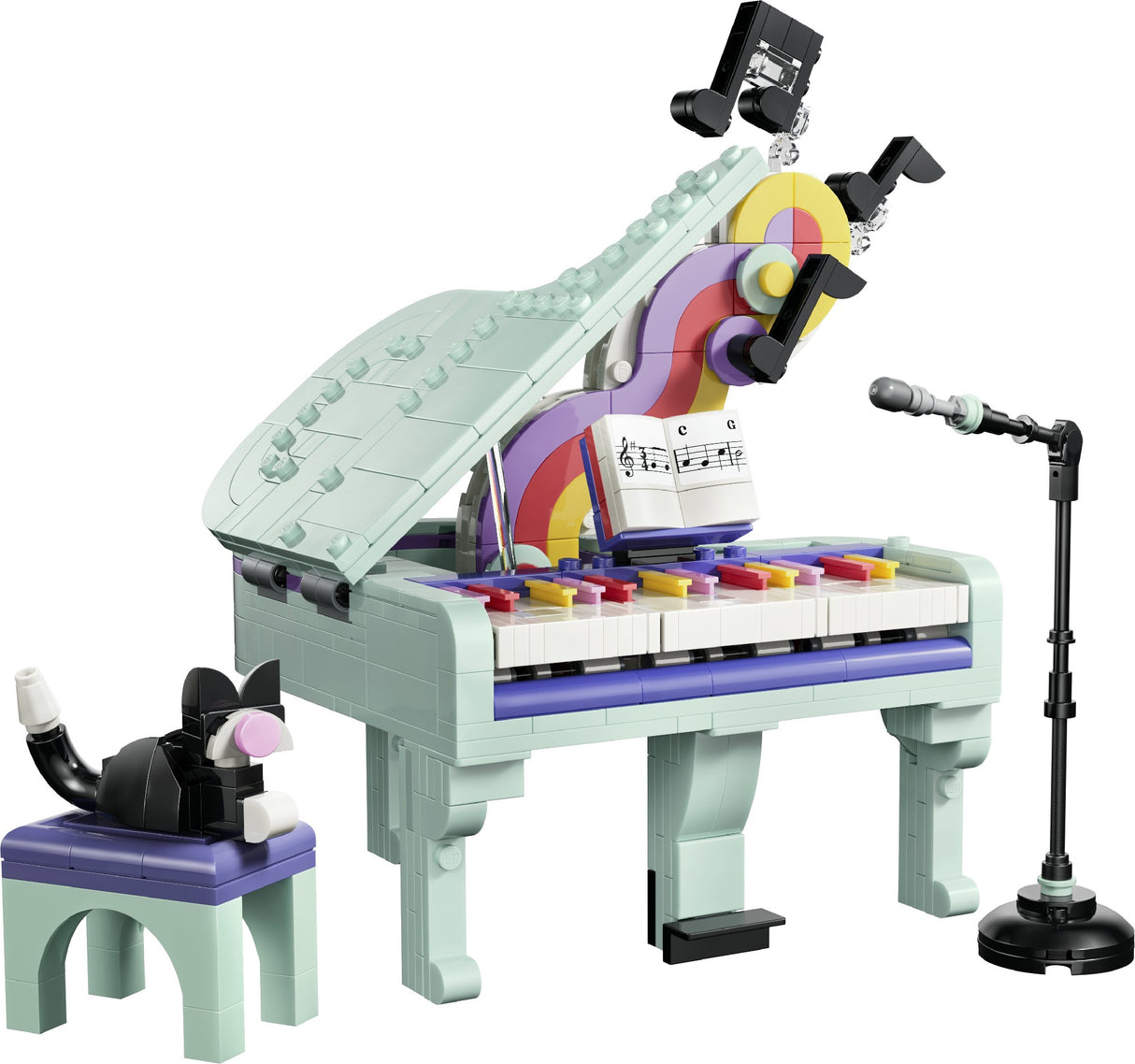 LEGO 31392 LEGO CREATOR MUSIC DECOR PIANO WITH CAT AGE: 9+