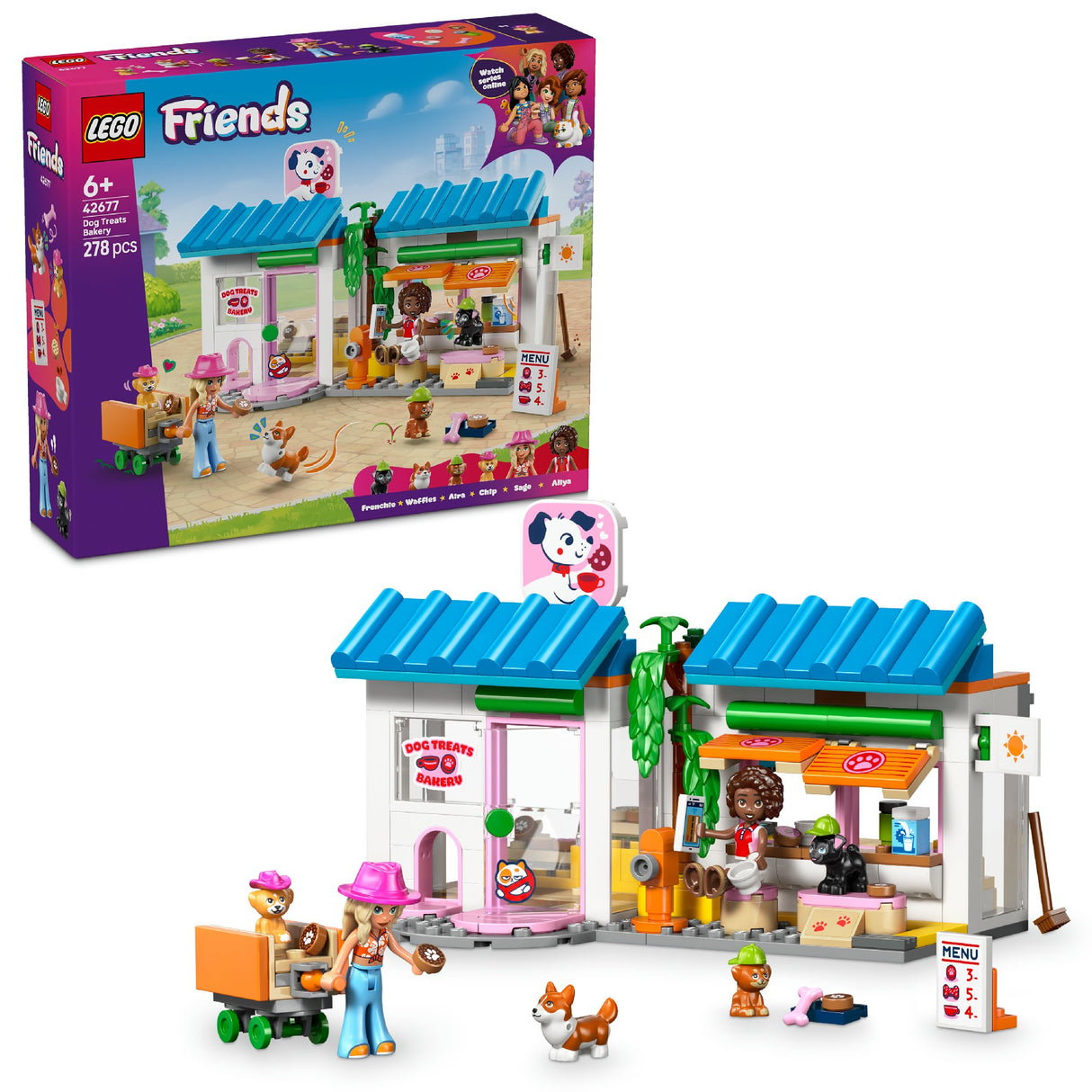 LEGO LEGO FRIENDS DOG TREATS BAKERY 42677 AGE: 6+