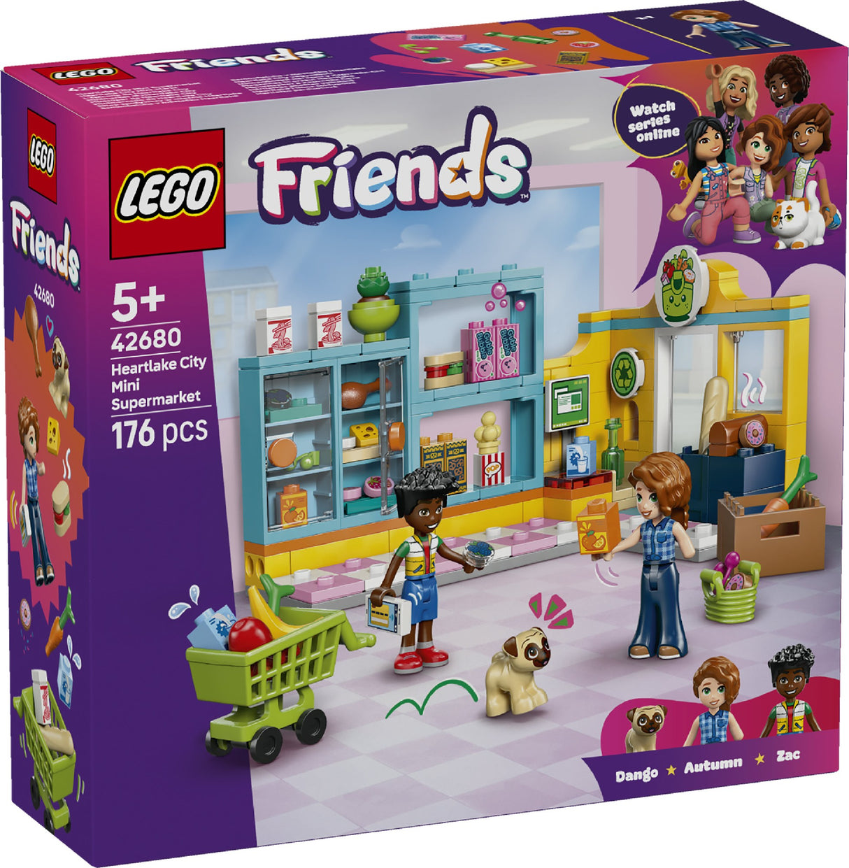 LEGO LEGO FRIENDS HEARTLAKE CITY CONVENIENCE STORE 42680 AGE: 5+