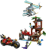 LEGO NINJAGO NINJA VEHICLE TREE HOUSE BATTLE 71857 AGE: 7+