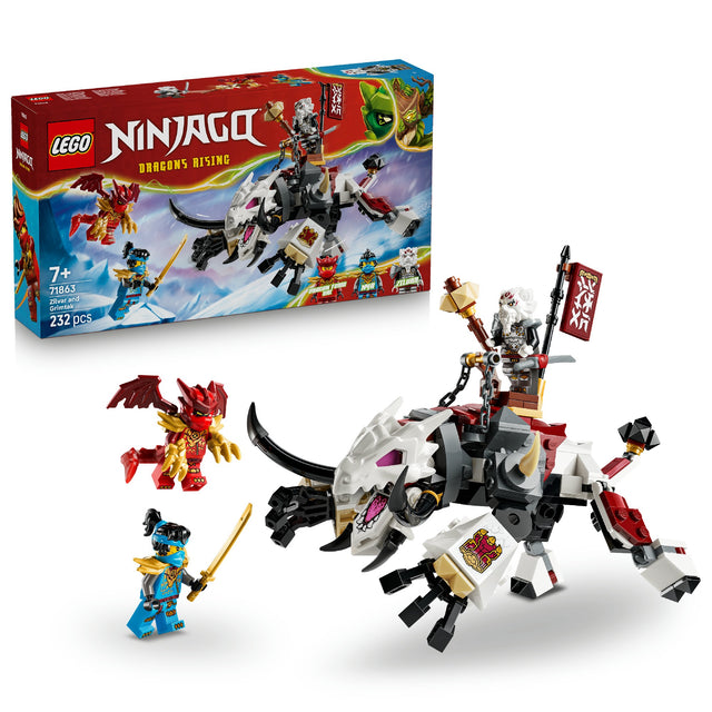 LEGO 71863 NINJAGO ZILVAR AND GRIMTAK THE DRAGON BEAST AGE: 7+