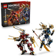LEGO 71870 NINJAGO FIRE AND WATER TWIN MECHS AGE: 12+