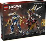 LEGO 71870 NINJAGO FIRE AND WATER TWIN MECHS AGE: 12+