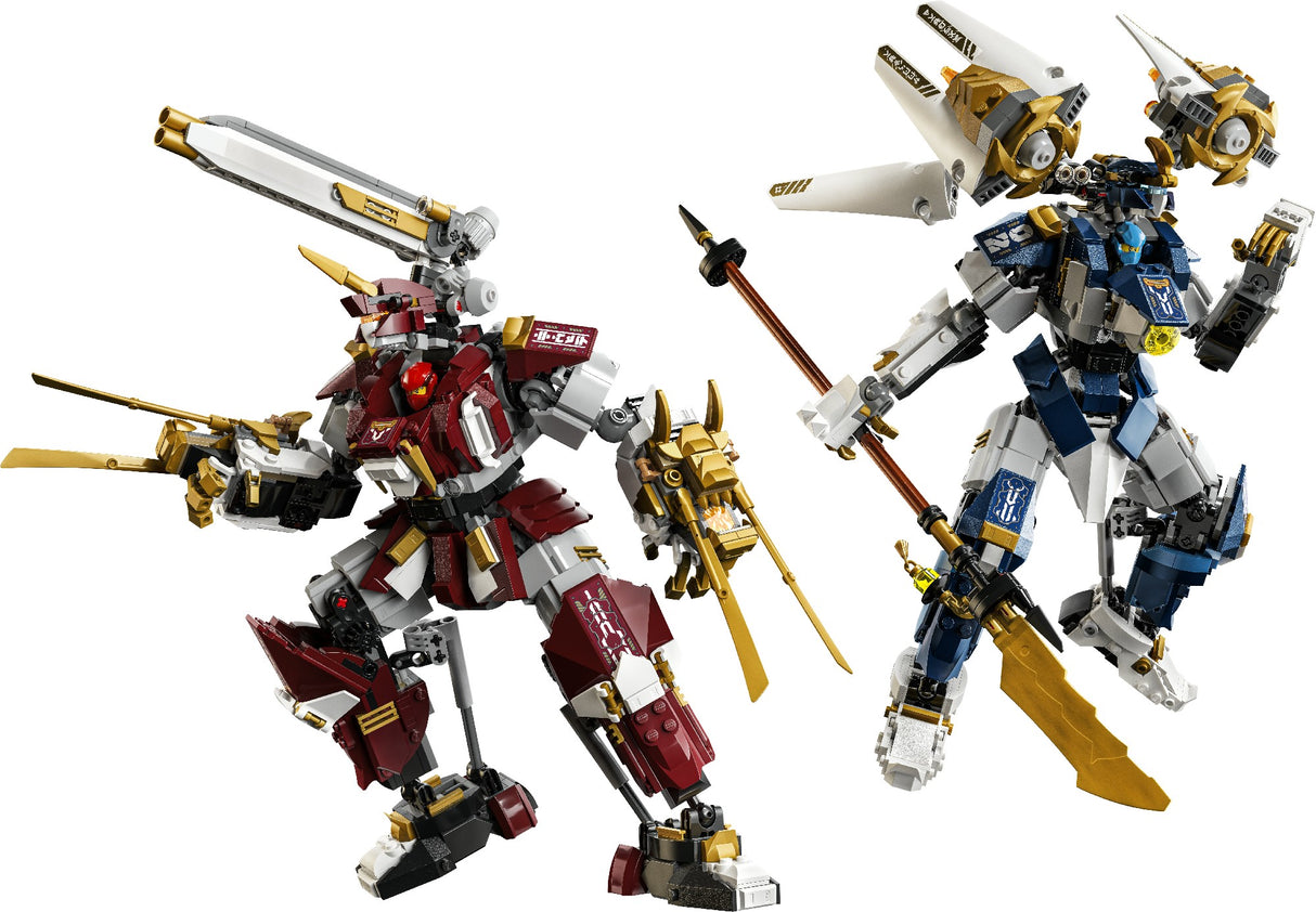 LEGO 71870 NINJAGO FIRE AND WATER TWIN MECHS AGE: 12+