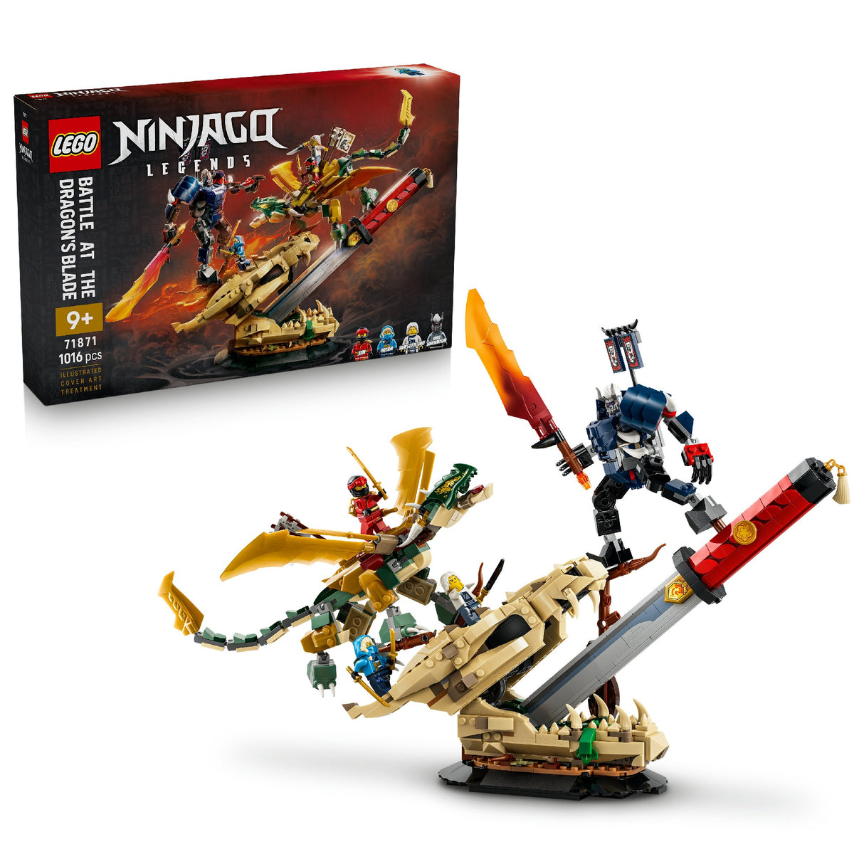 LEGO 71871 NINJAGO BLADE OF TIME AGE: 9+
