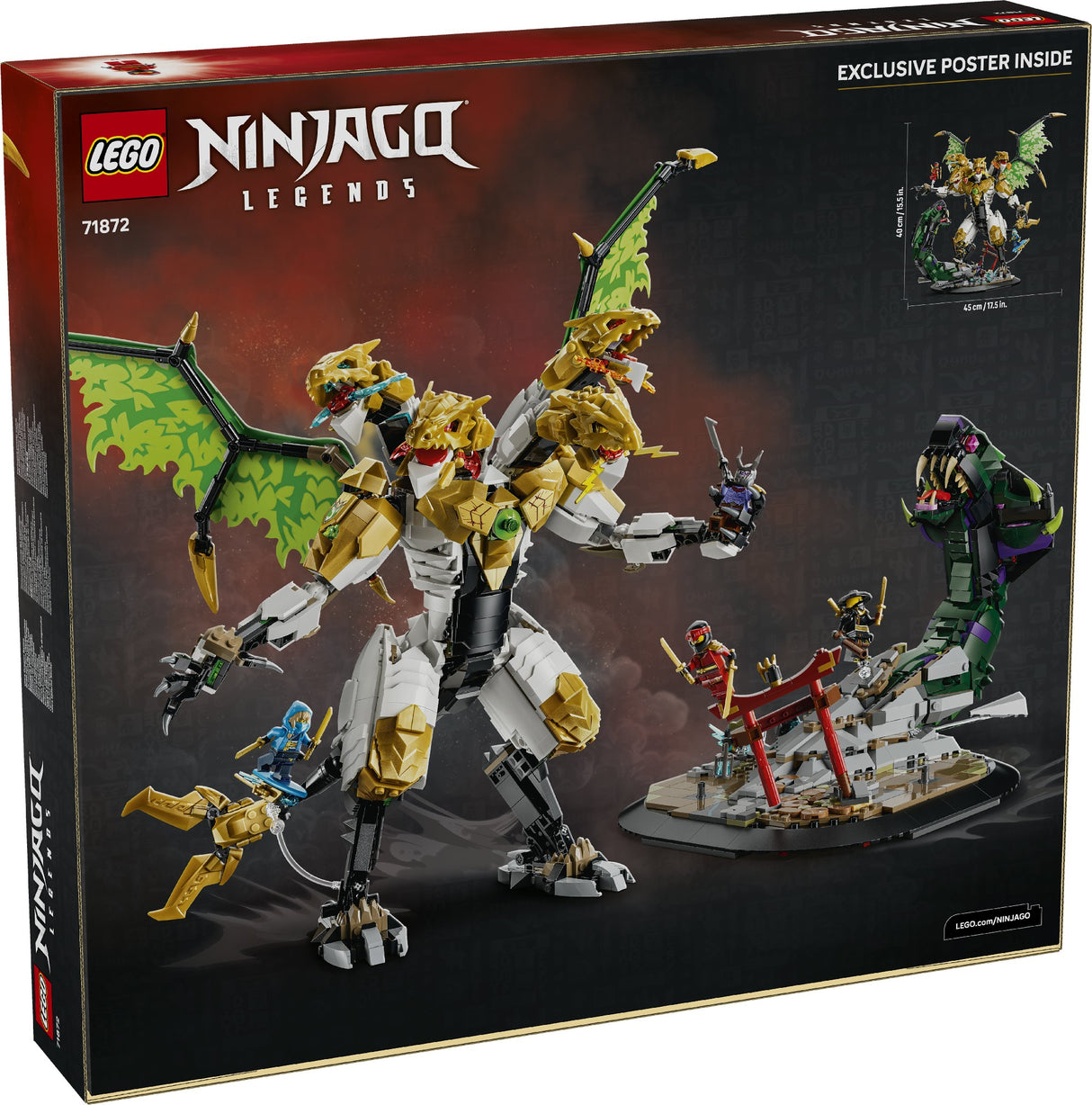 LEGO 71872 NINJAGO ULTRA DRAGON BATTLE AGE: 12+