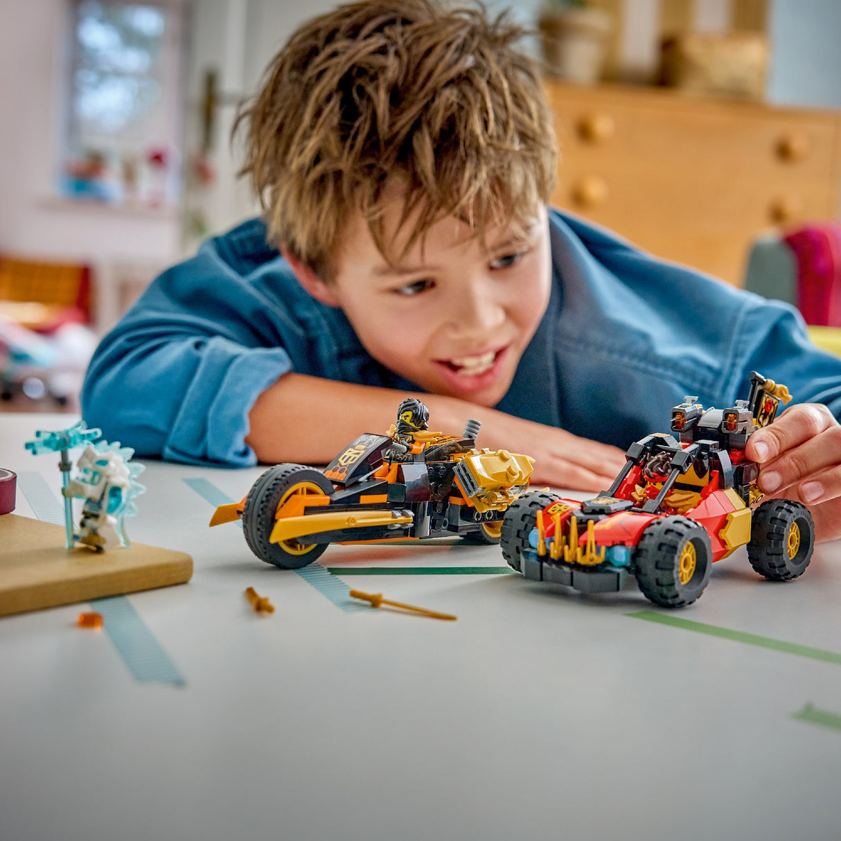 LEGO 71864 NINJAGO KAI AND COLE'S COMBINER VEHICLE AGE: 7+