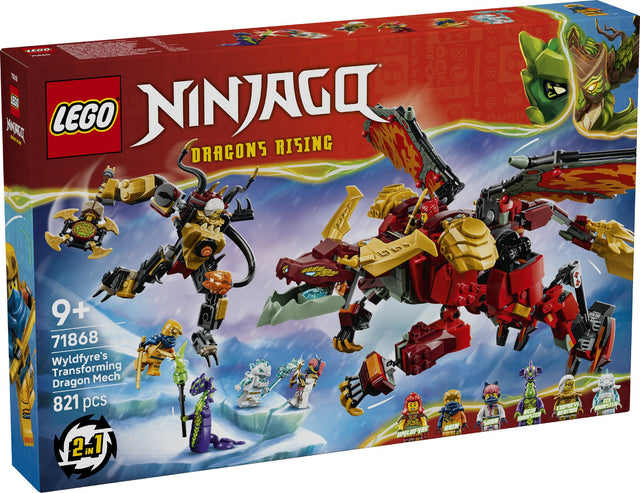 LEGO 71868 NINJAGO WYLDFYRE'S FIRE DRAGON AGE: 9+