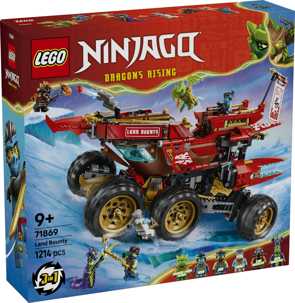 LEGO 71869 NINJAGO THE LAND BOUNTY AGE: 9+