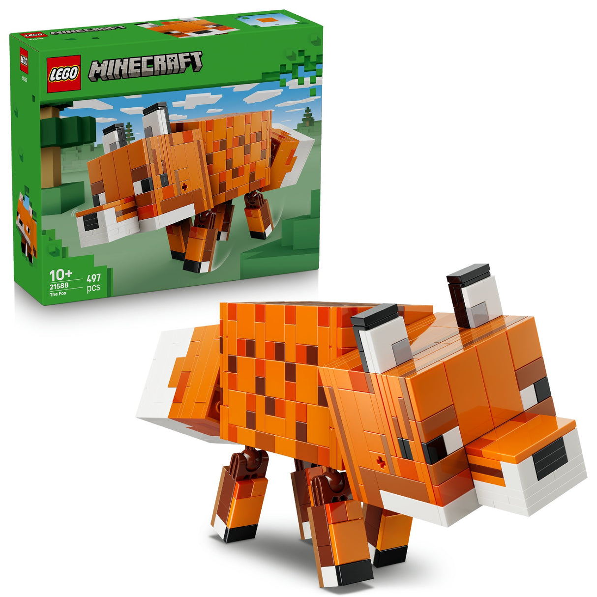 LEGO MINECRAFT THE FOX 21588 AGE: 10+