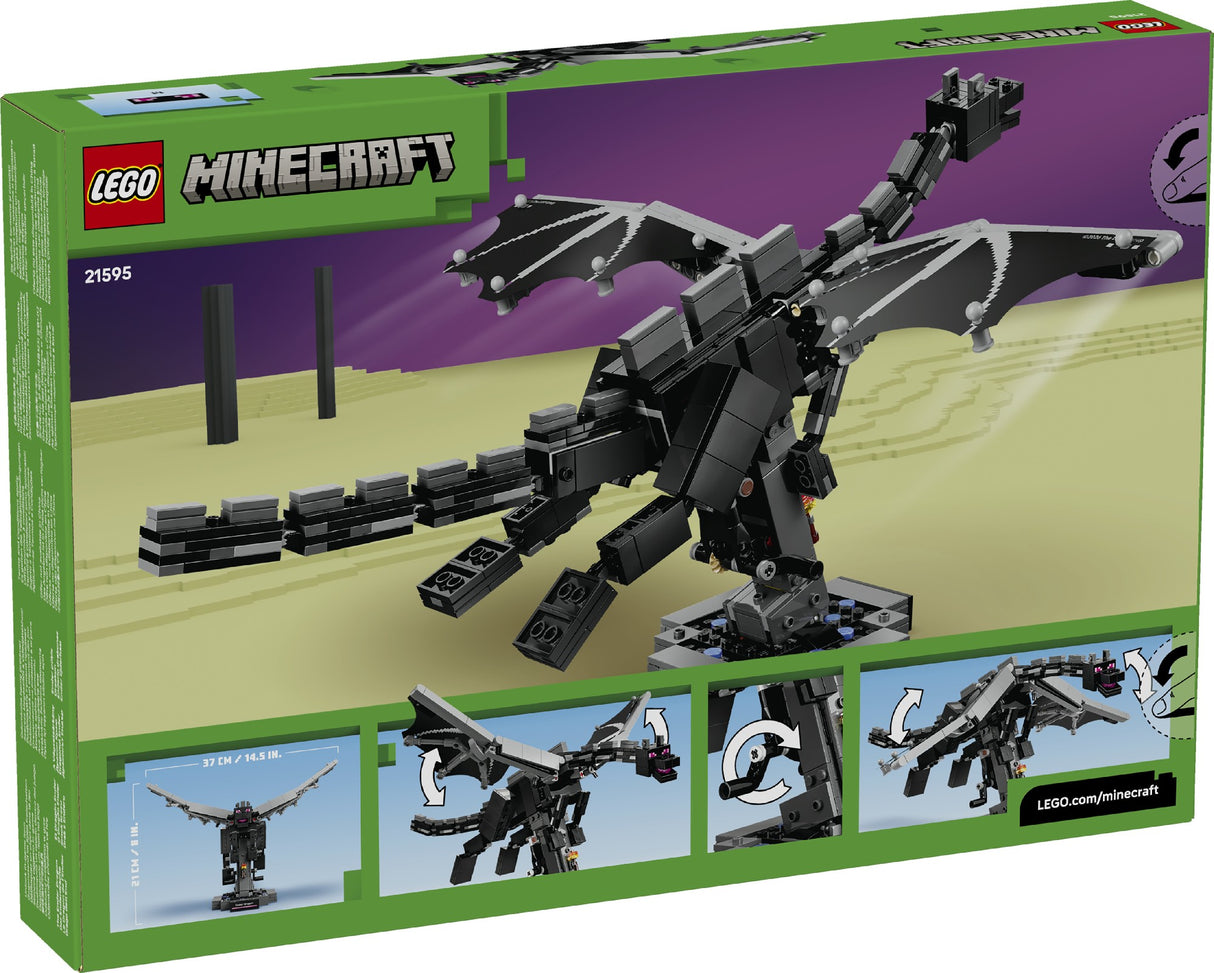 LEGO 21595 MINECRAFT ENDER DRAGON DISPLAY AGE: 10+