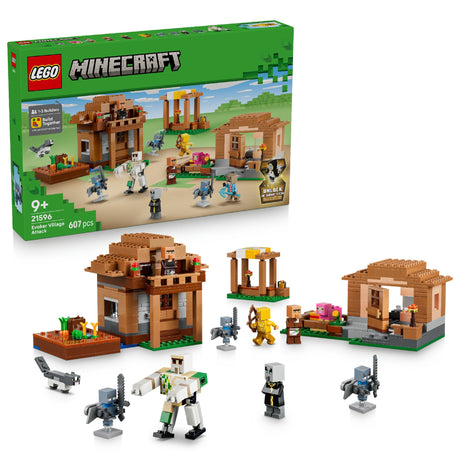 LEGO 21596 MINECRAFT THE VILLIAGE BATTLE AGE: 9+
