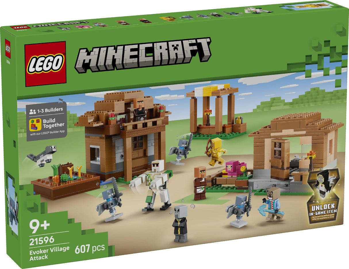 LEGO 21596 MINECRAFT THE VILLIAGE BATTLE AGE: 9+