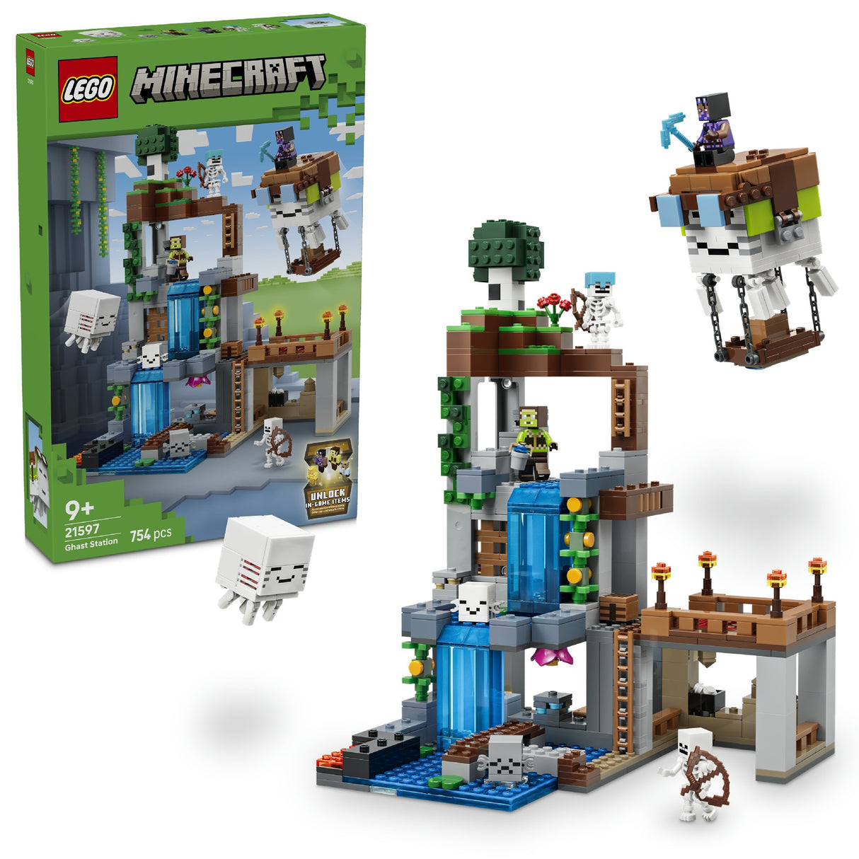 LEGO 21597 MINECRAFT GHAST STATION AGE: 9+