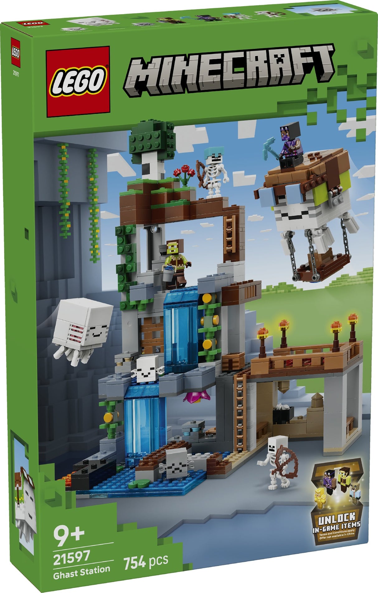 LEGO 21597 MINECRAFT GHAST STATION AGE: 9+