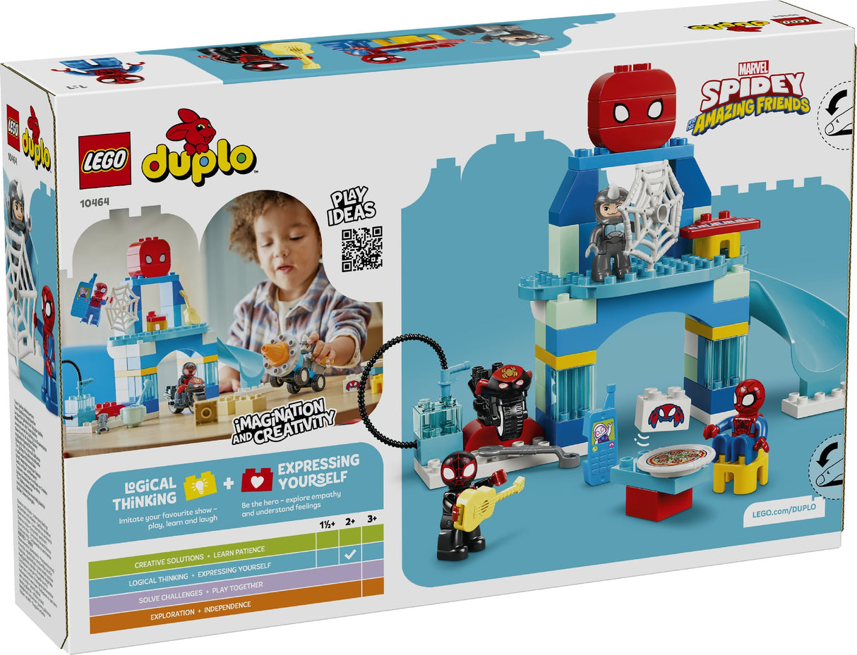 LEGO 10464 DUPLO TEAM SPIDEY WEBQUARTERS AGE: 2+
