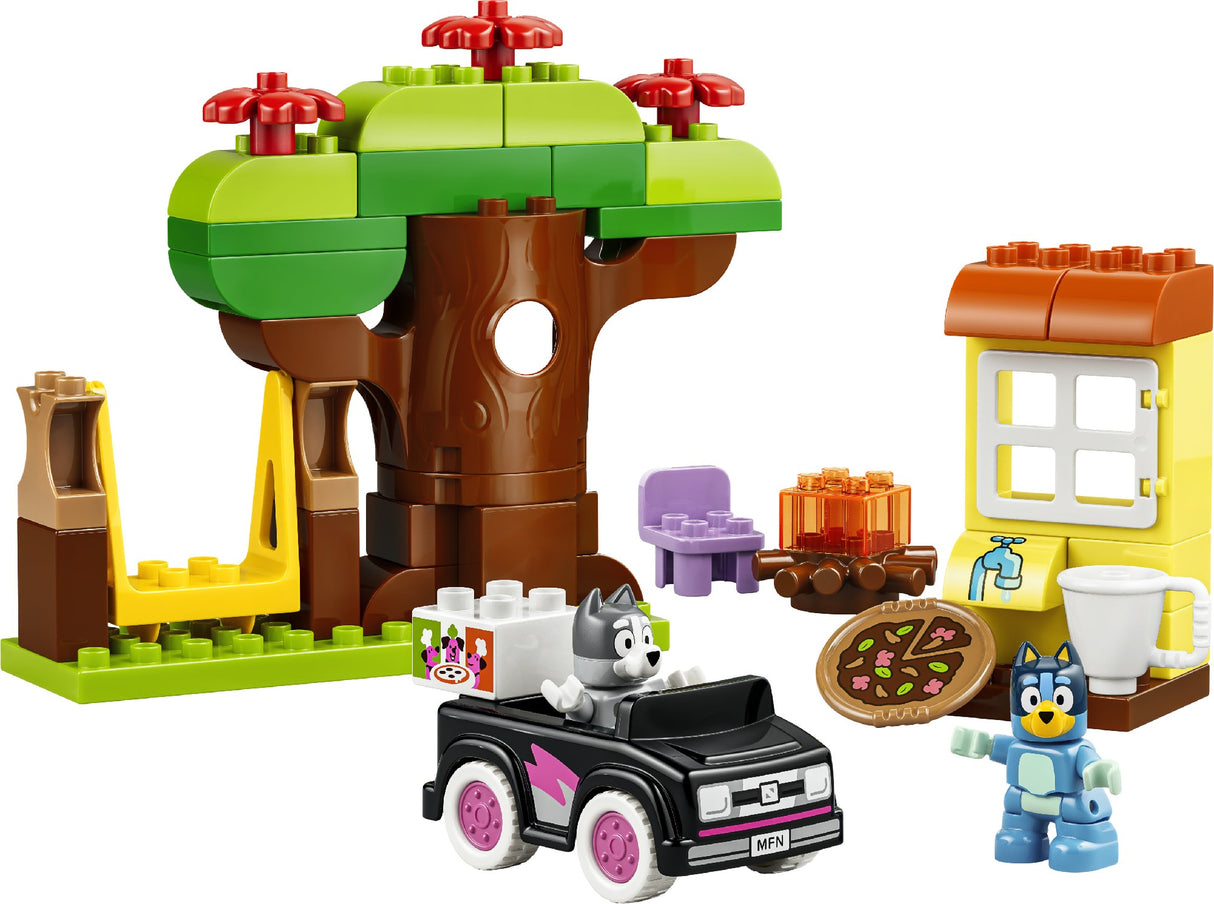 LEGO 10469 DUPLO PIZZA GIRLS WITH MUFFIN AND BLUEY AGE: 2+