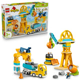 LEGO DUPLO 3 IN 1 CONSTRUCTION SITE AND VEHICLES 10476 AGE: 3+