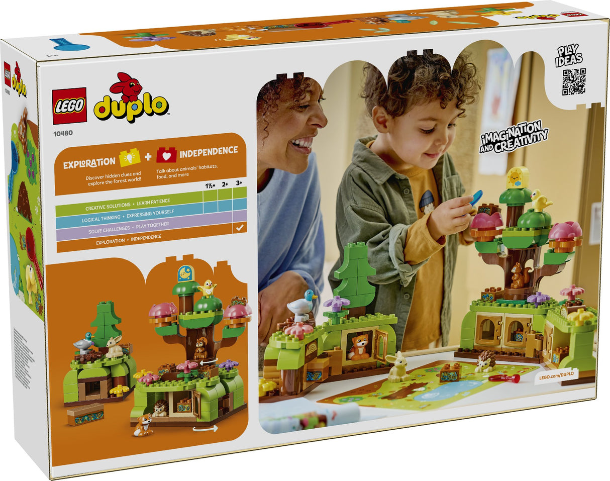 LEGO 10480 DUPLO DISCOVERY FOREST WITH WILD ANIMALS AGE: 3+