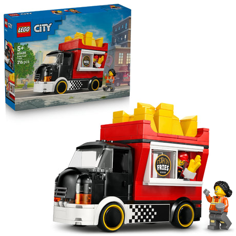 LEGO CITY FRIES FOOD TRUCK 60488 AGE: 5+